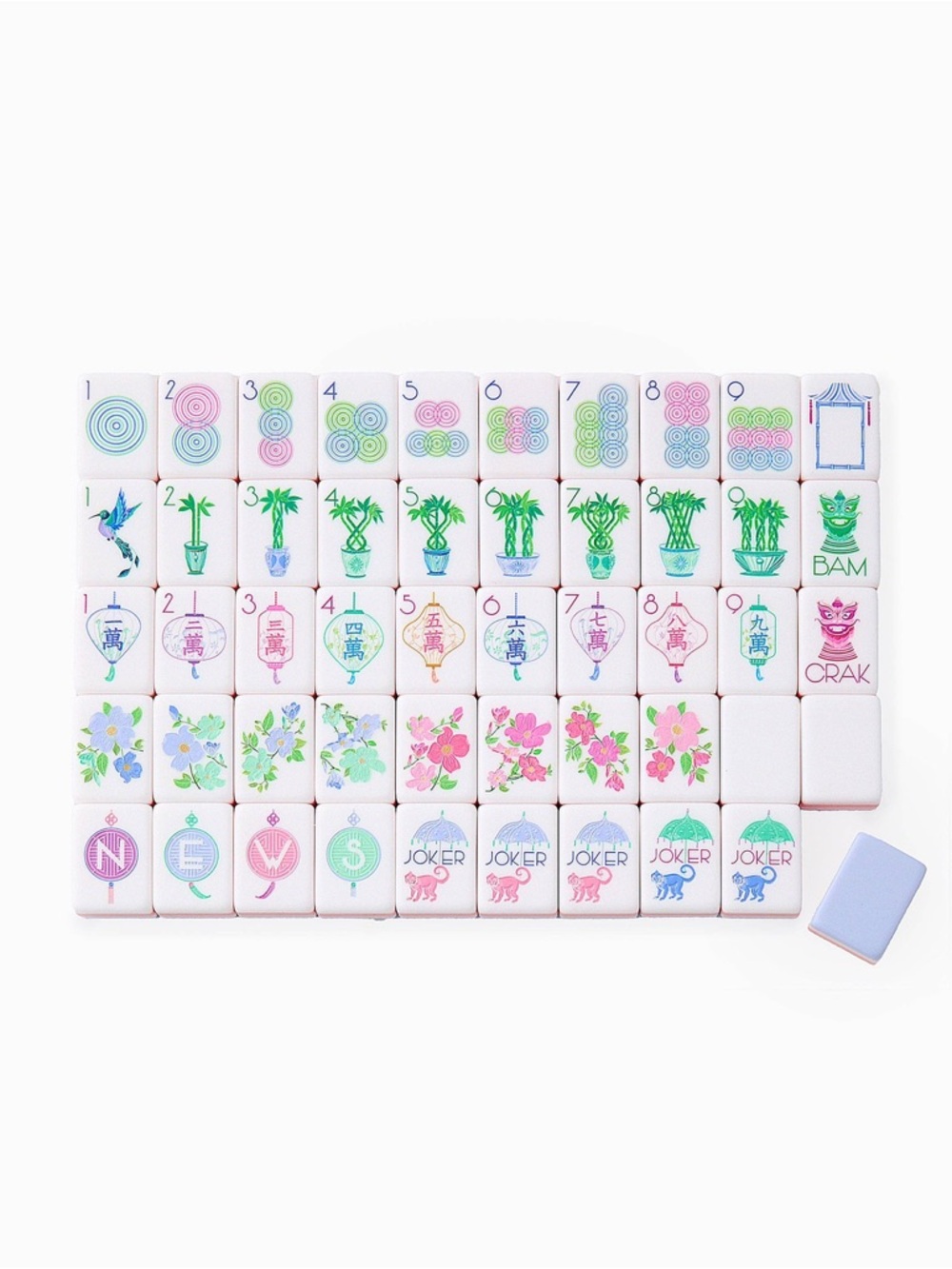 Oh My Mahjong Luminaire Tiles - Picture 12 of 12
